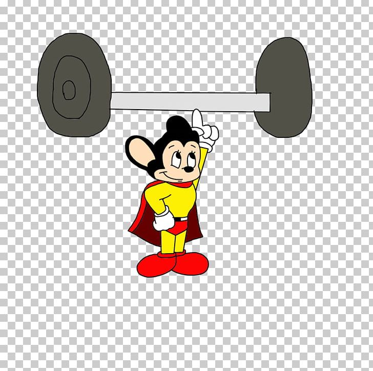 Mighty Mouse Olympic Weightlifting Weight Training Dumbbell PNG, Clipart, Cartoon, Clean And Jerk, Clip Art, Crossfit, Dumbbell Free PNG Download