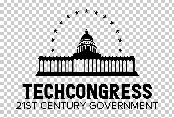 TechCongress Waypoint USA PNG, Clipart, Black, Black And White, Brand, Congress, Landmark Free PNG Download