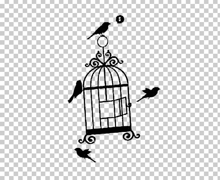 Lovebird Birdcage PNG, Clipart, Animals, Bird, Birdcage, Black, Black And White Free PNG Download