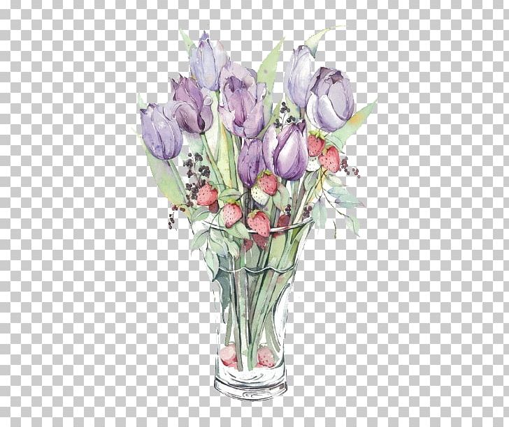 Floral Design Tulip Purple Vase PNG, Clipart, Artificial Flower, Designer, Floristry, Flower, Flower Arranging Free PNG Download