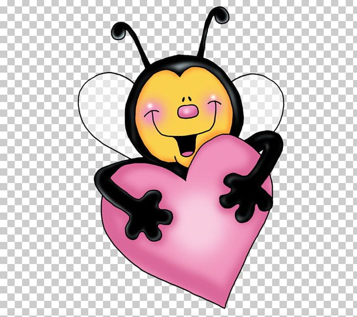 Love Hearts Bee Cartoon PNG, Clipart, Animal, Animated Film, Bee, Bee Cartoon, Cartoon Free PNG Download