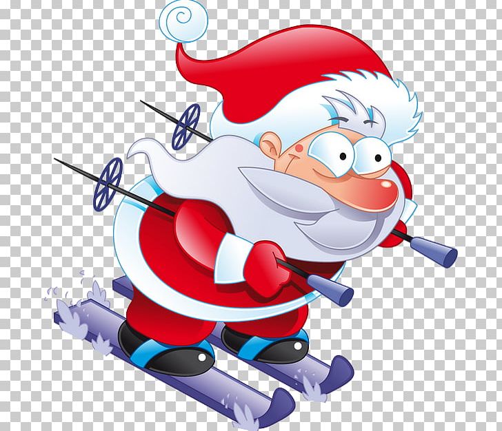 Santa Claus Alpine Skiing Christmas Downhill Slalom PNG, Clipart, Alpine Skiing, Art, Cartoon, Christmas, Downhill Slalom Free PNG Download