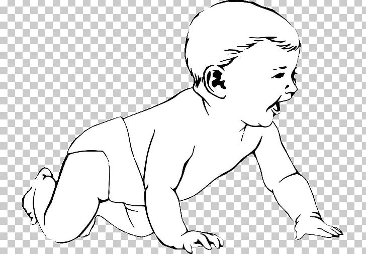 Infant Child Coloring Book PNG, Clipart, Arm, Art, Baby Bottles, Black, Black And White Free PNG Download
