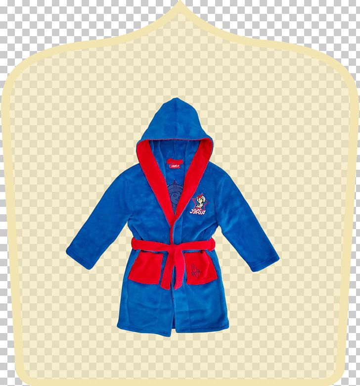 Clothing Hoodie Robe Outerwear PNG, Clipart, Blue, Clothing, Cobalt Blue, Electric Blue, Hood Free PNG Download