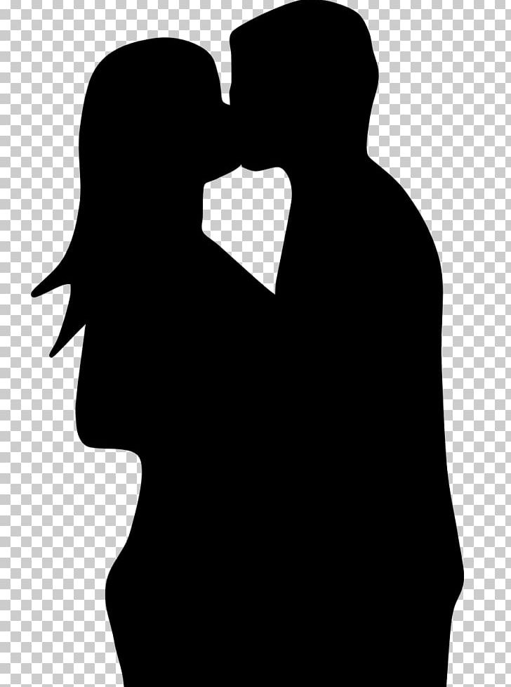 Silhouette Kiss Love Romance Couple PNG, Clipart,  Free PNG Download