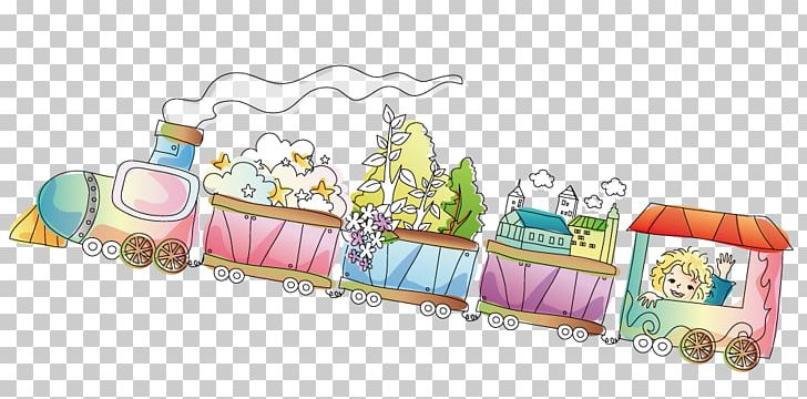 Train Child Cartoon Illustration PNG, Clipart, Cartoon, Child, Color, Colorful Background, Coloring Free PNG Download