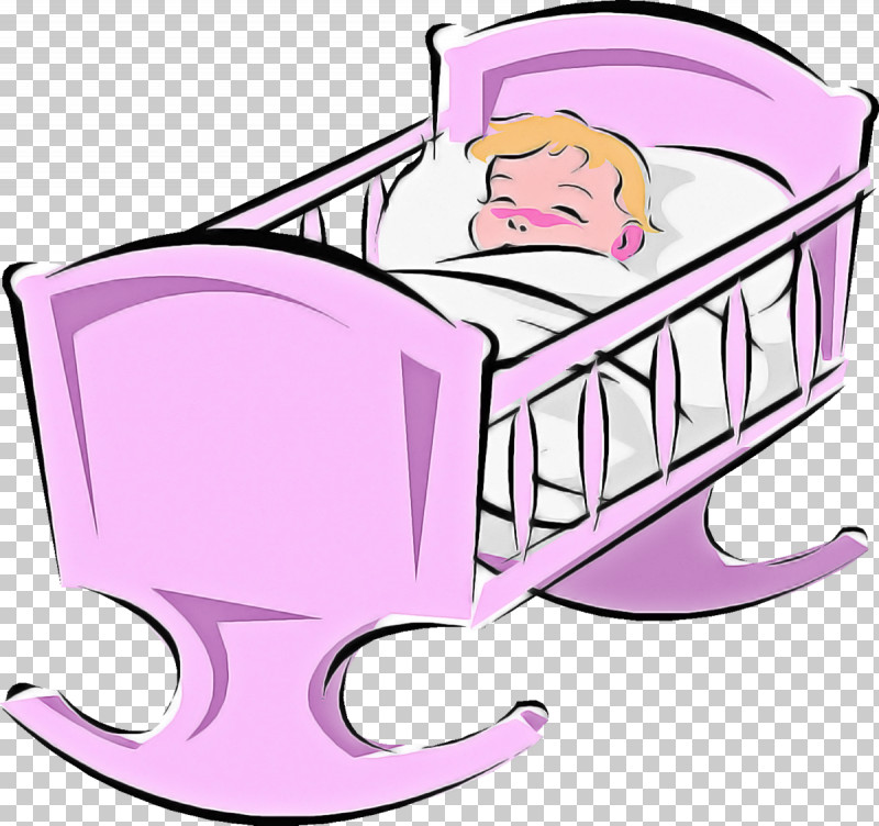 Pink Cartoon Furniture Line Infant Bed PNG, Clipart, Cartoon, Furniture, Infant Bed, Line, Pink Free PNG Download