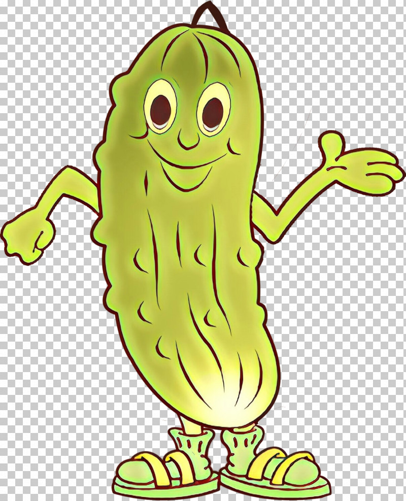 Cartoon Green Yellow Finger Plant PNG, Clipart, Cartoon, Finger, Green, Line Art, Plant Free PNG Download