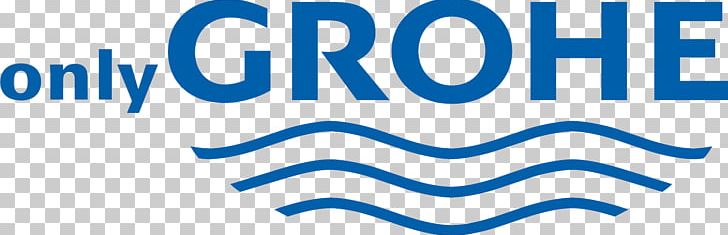 Logo Brand Trademark Grohe Flyer PNG, Clipart, Advertising, Area, Blue, Brand, Facade Free PNG Download