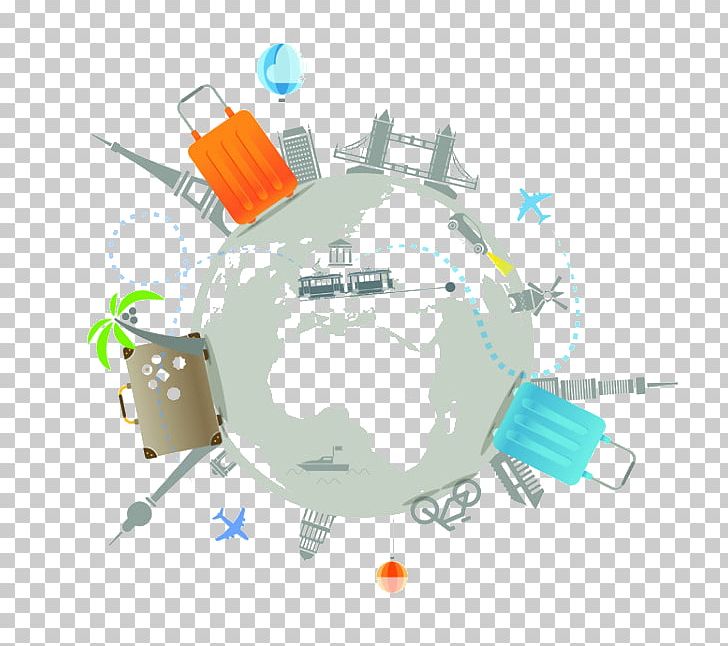 Stock Illustration Stock Photography Illustration PNG, Clipart, Building, Circle, Creative Background, Creative Graphics, Creative Travel Free PNG Download