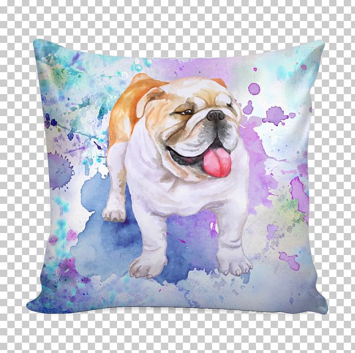 Toy Bulldog Puppy Dog Breed Throw Pillows PNG, Clipart, Breed, Bulldog, Carnivoran, Cushion, Dog Free PNG Download