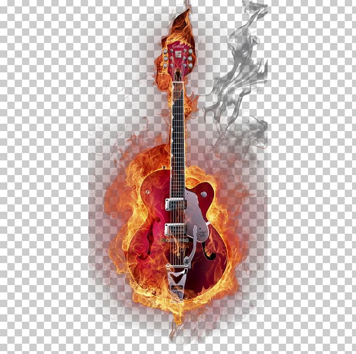 Guitar Feux Musical Instruments PNG, Clipart, Burning, Creative Background, Creative Graphics, Creative Logo Design, Creative Music Image Material Free PNG Download