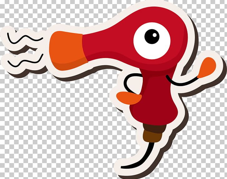 Hair Dryer Red PNG, Clipart, Beak, Beauty Parlour, Black Hair, Blow, Capelli Free PNG Download