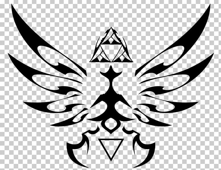 The Legend Of Zelda: Skyward Sword Link The Legend Of Zelda: Ocarina Of Time Tribe Triforce PNG, Clipart, Black, Black And White, Fictional Character, Flower, Goron Free PNG Download