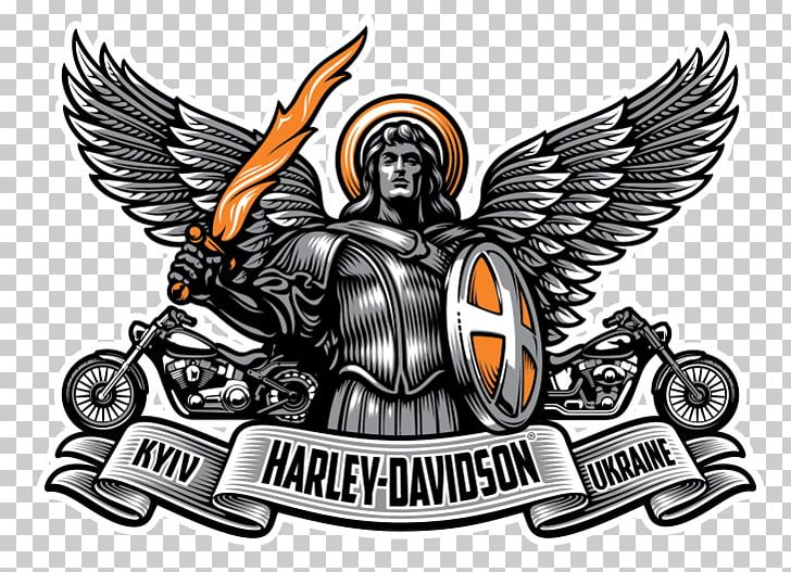 Kiev Logo Harley-Davidson Dealer Motorcycle PNG, Clipart, Advertising, Art, Bird, Emblem, Fictional Character Free PNG Download