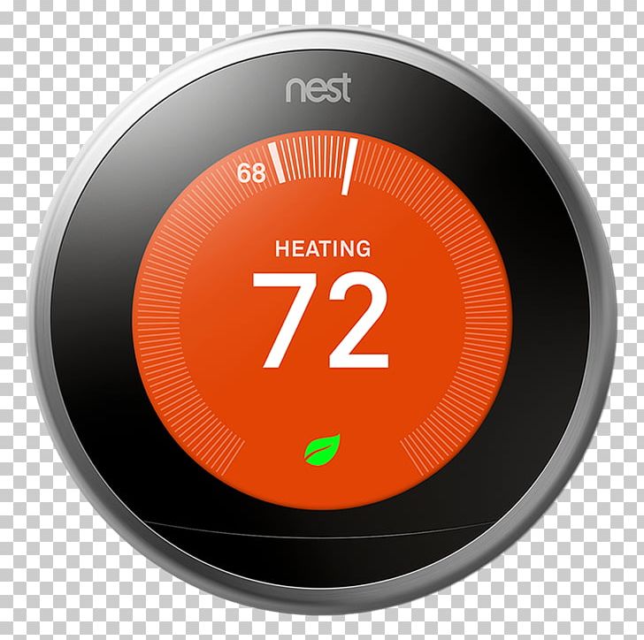 Nest Learning Thermostat Nest Labs Smart Thermostat Home Automation Kits PNG, Clipart, Brand, Electronics, Gauge, Heating System, Home Automation Kits Free PNG Download