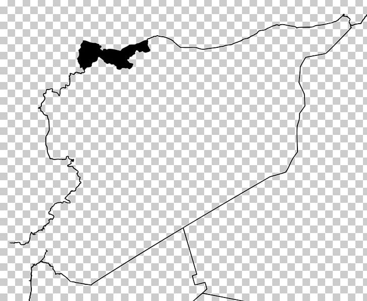 Turkish Occupation Of Northern Syria Democratic Federation Of Northern Syria Syrian Civil War Turkey PNG, Clipart, Angle, Area, Black, Black And White, Map Free PNG Download