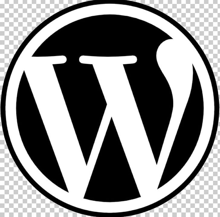 Computer Icons WordPress Logo PNG, Clipart, Area, Black And White, Blog, Brand, Circle Free PNG Download