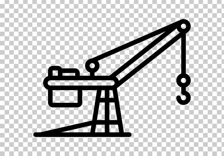 Crane Architectural Engineering Transport Cần Trục Tháp PNG, Clipart, Angle, Architectural Engineering, Area, Black And White, Cargo Free PNG Download