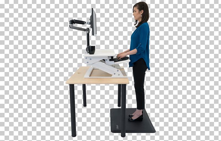 Standing Desk Sit-stand Desk IMovR PNG, Clipart, Angle, Balance, Cubicle, Desk, Furniture Free PNG Download