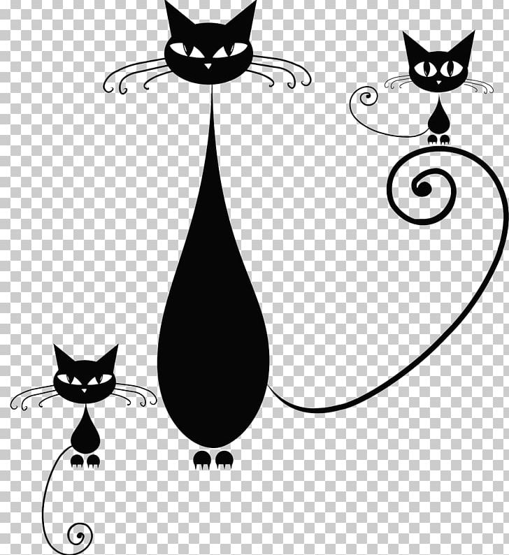 Black Cat Drawing PNG, Clipart, Animals, Art, Artwork, Black, Black And White Free PNG Download