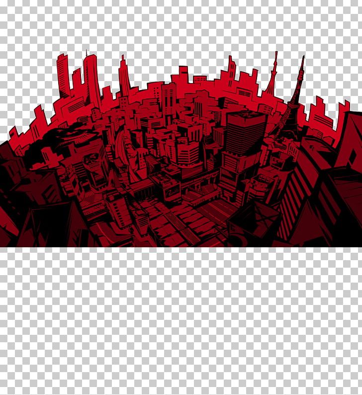 Persona 5 PlayStation 4 PlayStation 3 Cityscape Canvas Print PNG, Clipart, Art, Atlus, Canvas, Canvas Print, City Life Free PNG Download