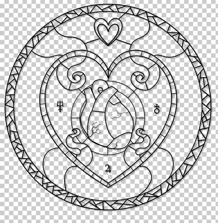 Download Stained Glass Coloring Book Png Clipart Area Art Auto Part Bicycle Wheel Black And White Free