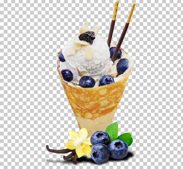Sundae Frozen Yogurt Ice Cream Crêpe PNG, Clipart, Azuki, Bean, Blueberry, Cream, Crepe Free PNG Download