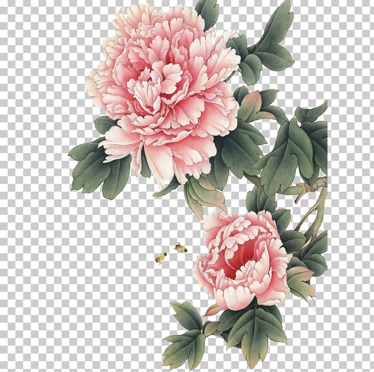 Chinese Painting Peony Gongbi Art PNG, Clipart, Aromatic, Artificial Flower, Chinese Style, Flower, Flower Arranging Free PNG Download