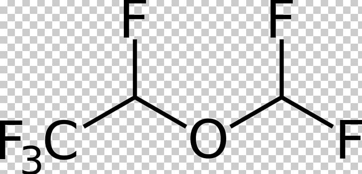 Enflurane Isoflurane Structure Anesthesia Anesthetic PNG, Clipart, Anesthetic, Angle, Area, Black, Black And White Free PNG Download