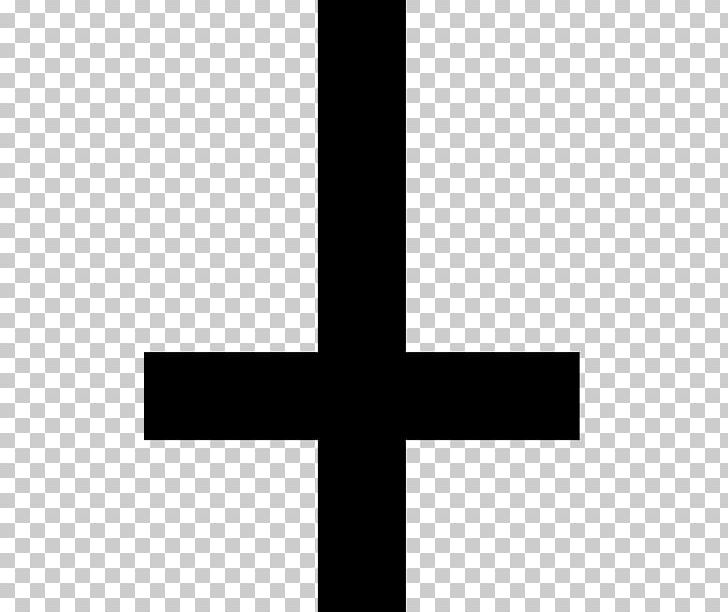 Cross Of Saint Peter Christian Cross Christianity Symbol Satanism PNG, Clipart, Alpha And Omega, Angle, Black, Black And White, Brand Free PNG Download