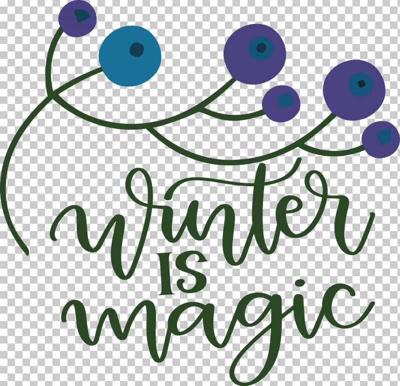 Winter Is Magic Hello Winter Winter PNG, Clipart, Flower, Happiness, Hello Winter, Line, Logo Free PNG Download