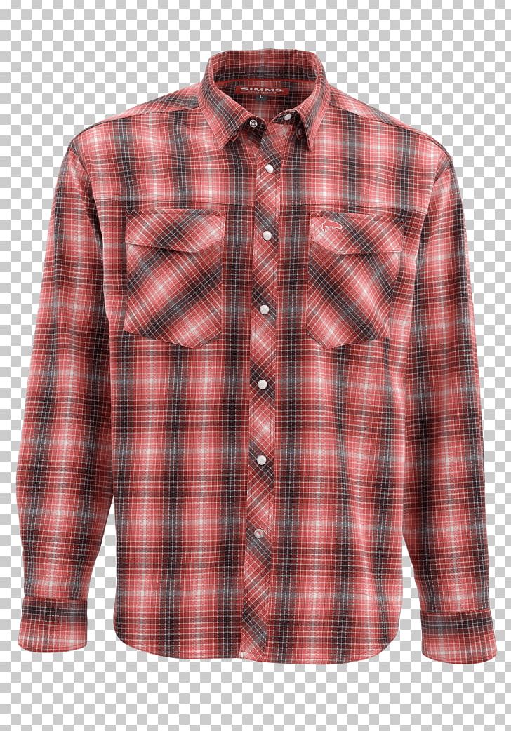 Flannel T-shirt Simms Fishing Products Clothing PNG, Clipart, Angling, Button, Clothing, Cotton, Fishing Free PNG Download