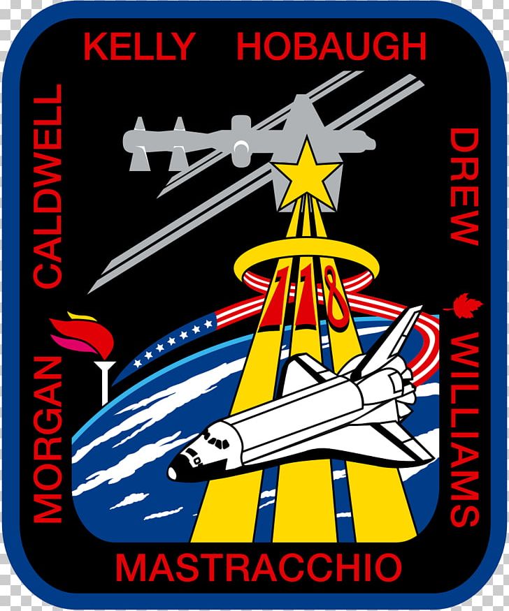 STS-118 Space Shuttle Program STS-115 International Space Station Space Shuttle Endeavour PNG, Clipart, Ab Emblem, Area, Barbara Morgan, Brand, International Space Station Free PNG Download