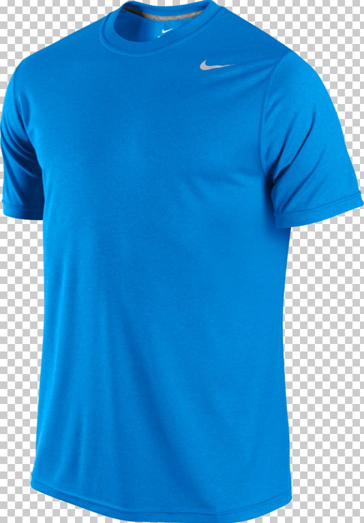 T-shirt Nike Top Clothing PNG, Clipart, Active Shirt, Aqua, Azure, Blouse, Blue Free PNG Download