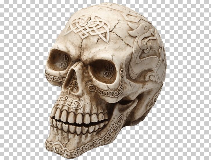 Skull Human Skeleton Head Bone PNG, Clipart, Bone, Celtic, Crystal, Crystal Healing, Fantasy Free PNG Download