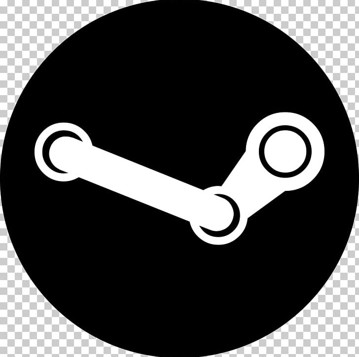 Steam Computer Icons PNG, Clipart, Black And White, Circle, Computer Icons, Computer Software, Digital Distribution Free PNG Download