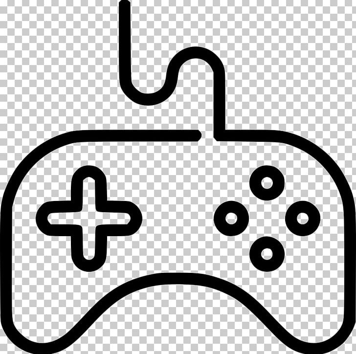 Joystick Video Game Game Controllers Computer Icons PNG, Clipart, Area, Black And White, Computer Icons, Computer Software, Electronics Free PNG Download