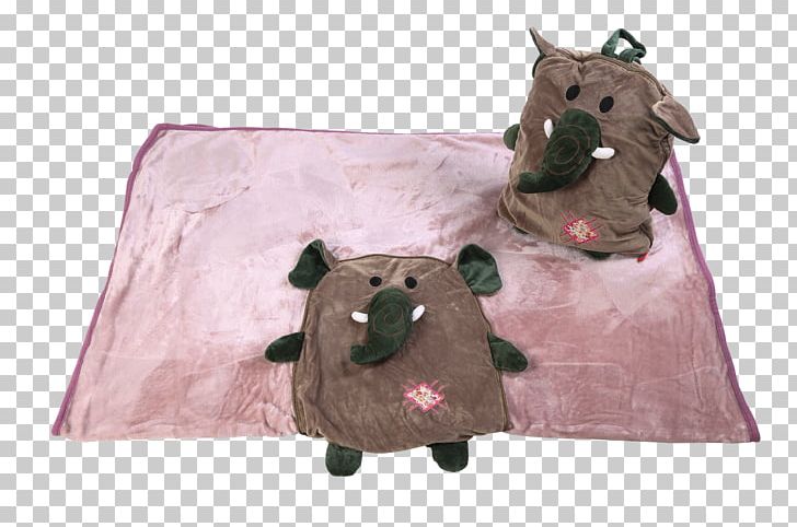 Pig Textile Stuffed Animals & Cuddly Toys Snout PNG, Clipart, Animals, Backpack, Blanket, Brown, Elephant Free PNG Download