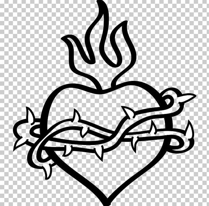 Sacred Heart Love PNG, Clipart, Artwork, Black And White, Branch, Drawing, Feast Of The Sacred Heart Free PNG Download