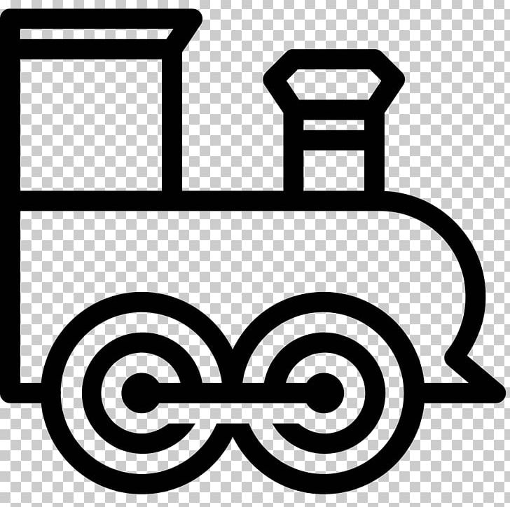 Train Rail Transport Computer Icons Steam Locomotive PNG, Clipart, Angle, Area, Black, Black And White, Brand Free PNG Download