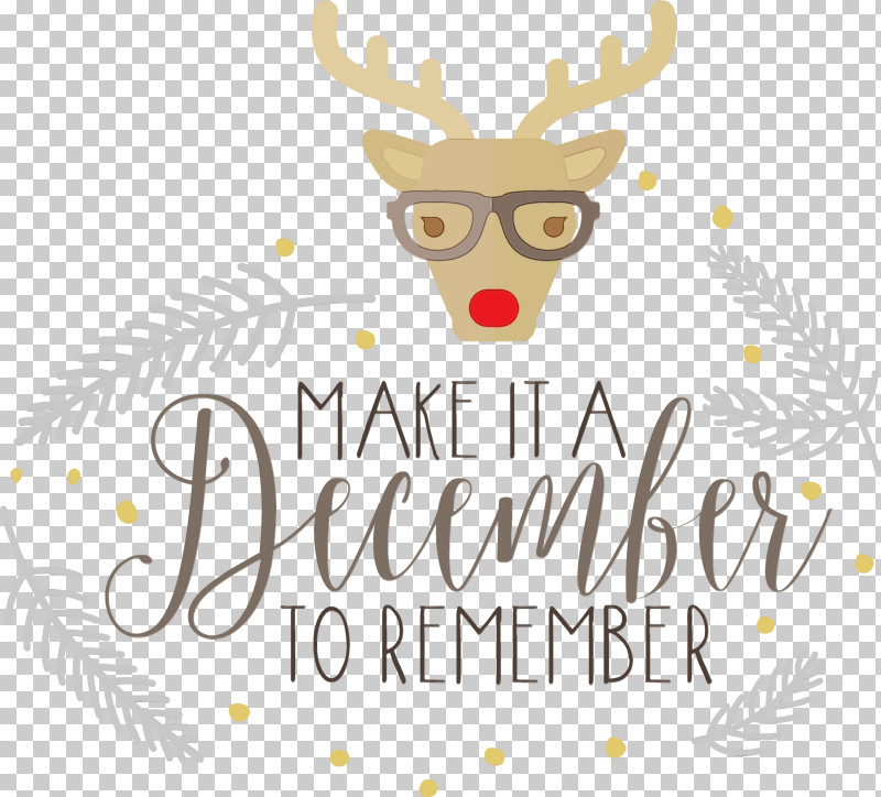 Reindeer PNG, Clipart, Antler, Biology, December, Deer, Logo Free PNG Download