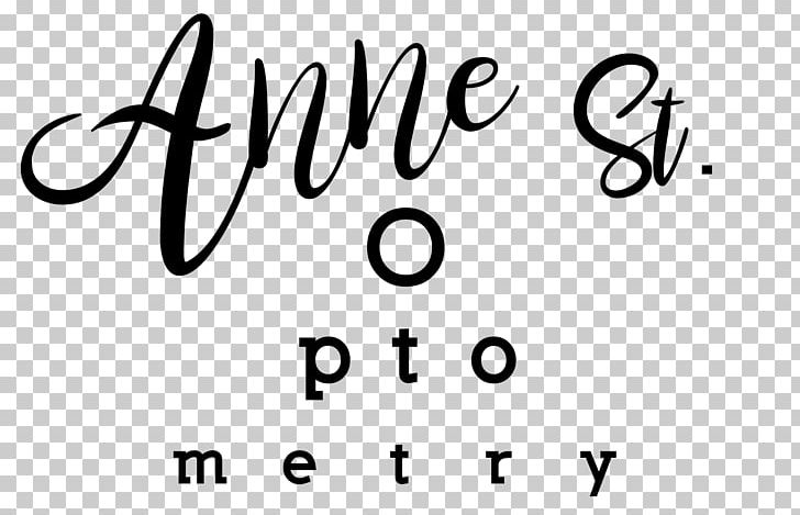 Anne Street Optometry Anne Street North Logo Eye Care Professional PNG, Clipart, Angle, Area, Barrie, Black, Black And White Free PNG Download