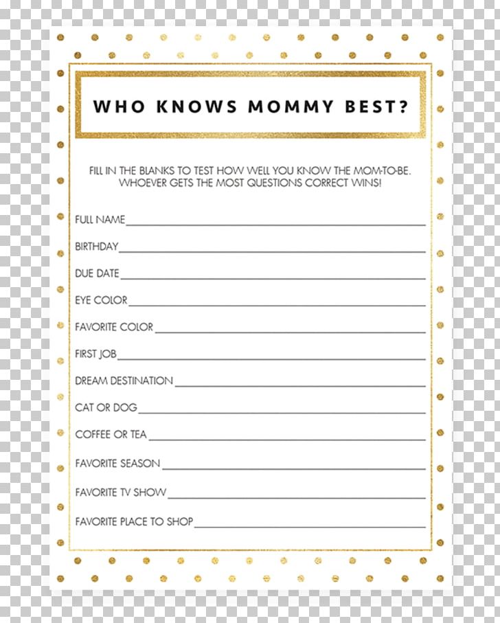 Baby Shower Mother Trivia Game Quiz Png Clipart Area Baby Shower Baby Shower Cards Collectionframe Book