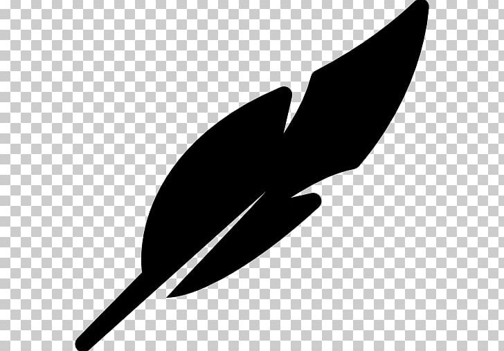 Quill Pen Feather Computer Icons PNG, Clipart, Artwork, Beak, Bird, Black, Black And White Free PNG Download