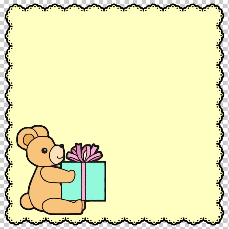 Teddy Bear PNG, Clipart, Animal Frame, Area, Bears, Cartoon Frame, Happiness Free PNG Download
