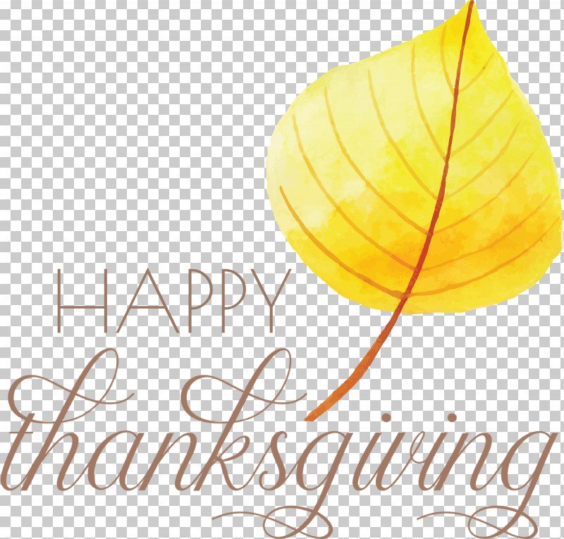 Happy Thanksgiving PNG, Clipart, Cartoon, Happy Thanksgiving, Leaf, Logo, New Year Free PNG Download