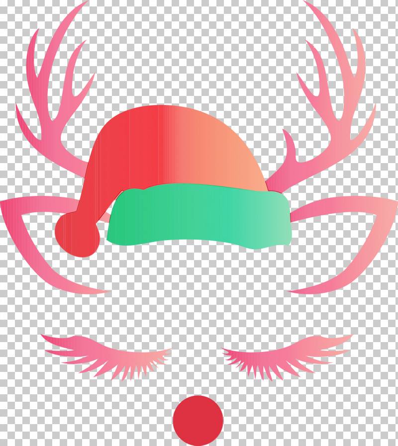 Sticker PNG, Clipart, Paint, Reindeer Face, Sticker, Watercolor, Wet Ink Free PNG Download