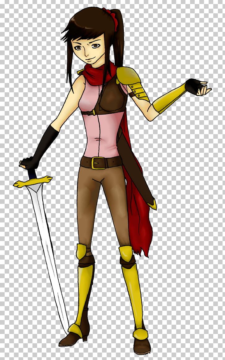Cartoon Fiction Female Costume PNG, Clipart, Anime, Art, Cartoon, Cold Weapon, Costume Free PNG Download