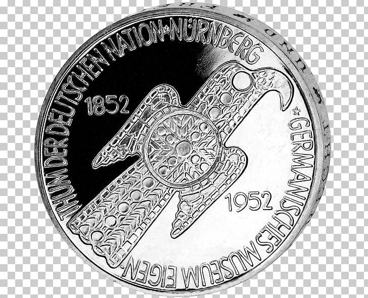 Coin Germanisches Nationalmuseum Badge Emblem Silver PNG, Clipart, Badge, Coin, Deutsche Mark, Emblem, Friedrich Schiller Free PNG Download